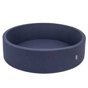 Dodatki damskie > test damska > Dodatki damskie > KiddyMoon Rund Bällebad Bällepool ∅ 7Cm Ballgruben Bunten Bällen Für Babys Spielbad Kleinkinder, Hergestellt in der EU, dunkelblau:-, 120x30c