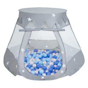 Dodatki damskie > test damska > Dodatki damskie > Baby Spielzelt Mit Plastikbällen Für Kinder Leicht und Kompakt ideal für Drinnen Und Draußen Fördert Sensorische Integration Schneller Aufbau