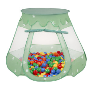 Dodatki damskie > test damska > Dodatki damskie > Baby Spielzelt Mit Plastikbällen Für Kinder Leicht und Kompakt ideal für Drinnen Und Draußen Fördert Sensorische Integration Schneller Aufbau