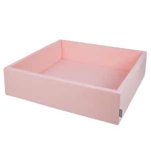Dodatki damskie > test damska > Dodatki damskie > KiddyMoon Quadrat Bällebad Bällepool ∅ 7Cm Eckig Ballgruben Für Babys Spielbad Kleinkinder, Hergestellt in der EU, rosa, 120x30cm/KEINE Bälle