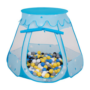 Dodatki damskie > test damska > Dodatki damskie > Baby Spielzelt Mit Plastikbällen Für Kinder Leicht und Kompakt ideal für Drinnen Und Draußen Fördert Sensorische Integration Schneller Aufbau