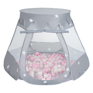 Dodatki damskie > test damska > Dodatki damskie > Baby Spielzelt Mit Plastikbällen Für Kinder Leicht und Kompakt ideal für Drinnen Und Draußen Fördert Sensorische Integration Schneller Aufbau