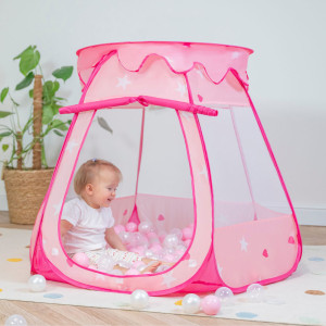 Dodatki damskie > test damska > Dodatki damskie > Baby Spielzelt Mit Plastikbällen Für Kinder Leicht und Kompakt ideal für Drinnen Und Draußen Fördert Sensorische Integration Schneller Aufbau