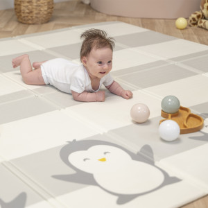 Dodatki damskie > test damska > Dodatki damskie > KiddyMoon Babymatte Zweiseitige Krabbelmatte Schaumstoffmatte Für Kinder Kindermatte Kindgerechte Muster Spielplatz Entwicklung Sicherer Und 