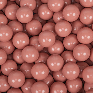 Dodatki damskie > test damska > Dodatki damskie > KiddyMoon Kinder Bälle für Bällebad Baby Einfarbige Plastikbälle ∅7cm Made in EU, lachsfarben, 50 Bälle/7cm