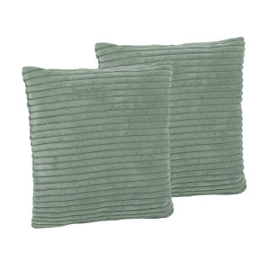 Dodatki damskie > test damska > Dodatki damskie > KiddyMoon Kinderkopfkissen 2er Set Kissen 30x30cm Weiches Kinderkissen Für Sofa Oder Kinderzimmer Mit Weicher Struktur, Grün, 2er Pack