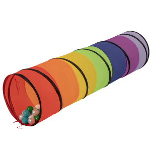 Dodatki damskie > test damska > Dodatki damskie > Spieltunnel Für Kinder Pop Up Krabbeltunnel Mit Bällen Drinnen Und Draußen, mehrfarbig:türkis/weiß/perl/grün/mint, 200 Bälle
