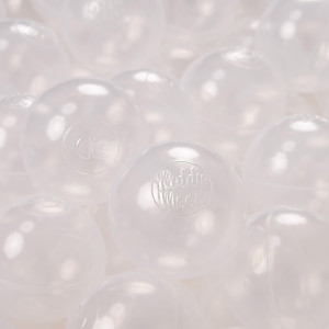 Dodatki damskie > test damska > Dodatki damskie > KiddyMoon Kinder Bälle für Bällebad Baby Plastikbälle Spielbälle ∅6cm Made in EU, transparent, 300 Bälle/6cm