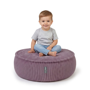 Dodatki damskie > test damska > Dodatki damskie > KiddyMoon Kinderpouf aus Schaumstoff mit abnehmbarem Bezug, violett, L