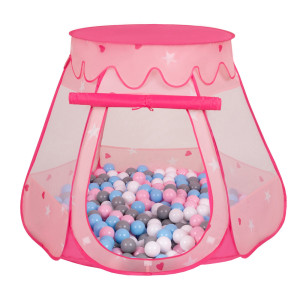 Dodatki damskie > test damska > Dodatki damskie > Baby Spielzelt Mit Plastikbällen Für Kinder Leicht und Kompakt ideal für Drinnen Und Draußen Fördert Sensorische Integration Schneller Aufbau