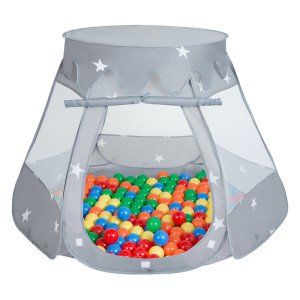 Dodatki damskie > test damska > Dodatki damskie > Baby Spielzelt Mit Plastikbällen Für Kinder Leicht und Kompakt ideal für Drinnen Und Draußen Fördert Sensorische Integration Schneller Aufbau