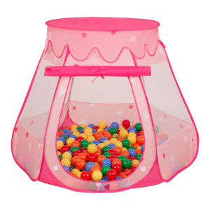 Dodatki damskie > test damska > Dodatki damskie > Baby Spielzelt Mit Plastikbällen Für Kinder Leicht und Kompakt ideal für Drinnen Und Draußen Fördert Sensorische Integration Schneller Aufbau