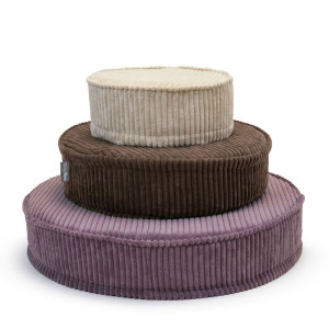 Dodatki damskie > test damska > Dodatki damskie > KiddyMoon 3-Teilige Schaumstoff Elements für Kinder Kinderzimmer-Accessoire, beige/braun/violett, SML