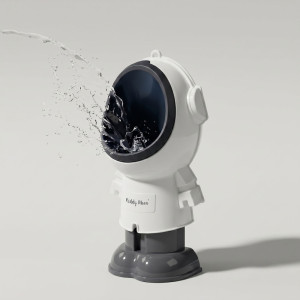 Dodatki damskie > test damska > Dodatki damskie > KiddyMoon Kinder-Töpfchen Höhenverstellbar Urinal für Kind Astronaut Design, weiß, UNI