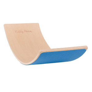 Dodatki damskie > test damska > Dodatki damskie > KiddyMoon Balance Board aus Holz für Kinder, Babys Montessori Spielzeug, Gleichgewicht, Balancieren Babys Holzspielzeug, Balancebrett Wackelb