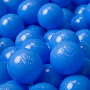 Dodatki damskie > test damska > Dodatki damskie > KiddyMoon Kinder Bälle für Bällebad Baby Plastikbälle Spielbälle ∅6cm Made in EU, blau, 100 Bälle/6cm