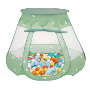 Dodatki damskie > test damska > Dodatki damskie > Baby Spielzelt Mit Plastikbällen Für Kinder Leicht und Kompakt ideal für Drinnen Und Draußen Fördert Sensorische Integration Schneller Aufbau
