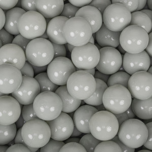 Dodatki damskie > test damska > Dodatki damskie > KiddyMoon Kinder Bälle für Bällebad Baby Einfarbige Plastikbälle ∅7cm Made in EU, grüngrau, 700 Bälle/7cm