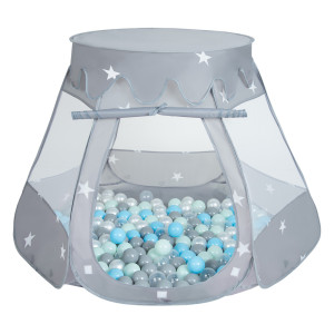 Dodatki damskie > test damska > Dodatki damskie > Baby Spielzelt Mit Plastikbällen Für Kinder Leicht und Kompakt ideal für Drinnen Und Draußen Fördert Sensorische Integration Schneller Aufbau
