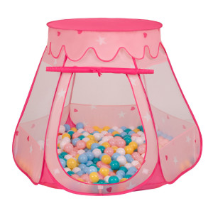 Dodatki damskie > test damska > Dodatki damskie > Baby Spielzelt Mit Plastikbällen Für Kinder Leicht und Kompakt ideal für Drinnen Und Draußen Fördert Sensorische Integration Schneller Aufbau