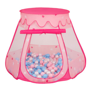 Dodatki damskie > test damska > Dodatki damskie > Baby Spielzelt Mit Plastikbällen Für Kinder Leicht und Kompakt ideal für Drinnen Und Draußen Fördert Sensorische Integration Schneller Aufbau