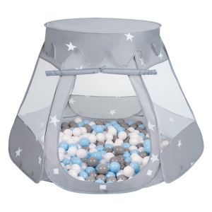 Dodatki damskie > test damska > Dodatki damskie > Baby Spielzelt Mit Plastikbällen Für Kinder Leicht und Kompakt ideal für Drinnen Und Draußen Fördert Sensorische Integration Schneller Aufbau