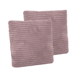 Dodatki damskie > test damska > Dodatki damskie > KiddyMoon Kinderkopfkissen 2er Set Kissen 30x30cm Weiches Kinderkissen Für Sofa Oder Kinderzimmer Mit Weicher Struktur, Violett, 2er Pack
