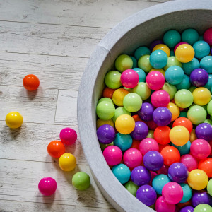 Dodatki damskie > test damska > Dodatki damskie > KiddyMoon Rund Bällebad Bällepool ∅ 7Cm Ballgruben Bunten Bällen Für Babys Spielbad Kleinkinder, Hergestellt in der EU, hellgrau:hellgrün-gel