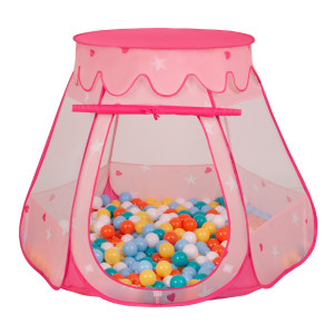 Dodatki damskie > test damska > Dodatki damskie > Baby Spielzelt Mit Plastikbällen Für Kinder Leicht und Kompakt ideal für Drinnen Und Draußen Fördert Sensorische Integration Schneller Aufbau
