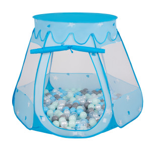 Dodatki damskie > test damska > Dodatki damskie > Baby Spielzelt Mit Plastikbällen Für Kinder Leicht und Kompakt ideal für Drinnen Und Draußen Fördert Sensorische Integration Schneller Aufbau