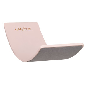 Dodatki damskie > test damska > Dodatki damskie > KiddyMoon Balance Board aus Holz für Kinder, Babys Montessori Spielzeug, Gleichgewicht, Balancieren Babys Holzspielzeug, Balancebrett Wackelb