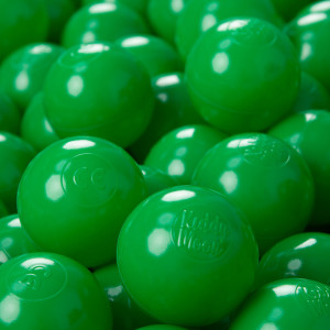 Dodatki damskie > test damska > Dodatki damskie > KiddyMoon Kinder Bälle für Bällebad Baby Plastikbälle Spielbälle ∅6cm Made in EU, grün, 100 Bälle/6cm