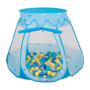 Dodatki damskie > test damska > Dodatki damskie > Baby Spielzelt Mit Plastikbällen Für Kinder Leicht und Kompakt ideal für Drinnen Und Draußen Fördert Sensorische Integration Schneller Aufbau