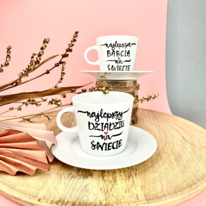 Filiżanka dla dziadka Najlepszy Dziadziu na Świecie - Kika Handmade