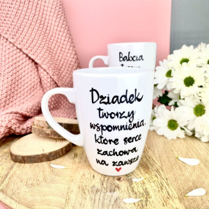 Kubek Dziadek tworzy wspomnienia- Kika Handmade