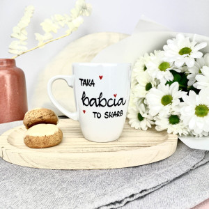 Kubek Taka Babcia to skarb- Kika Handmade
