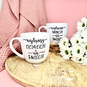 Kubek dla dziadka Najlepszy Dziadziu na Świecie 300 ml - Kika Handmade