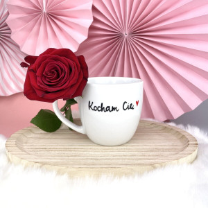 Kubek Kocham Cię 300 ml- Kika Handmade