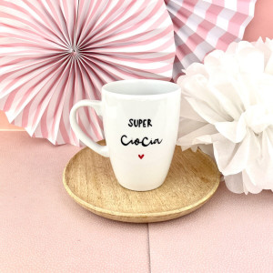 Kubek Super ciocia- Kika Handmade