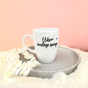 Kubek Eliksir świętego spokoju- Kika Handmade