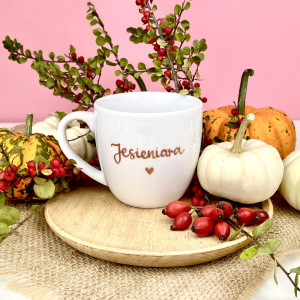 Kubek 300 ml - Jesieniara- Kika Handmade