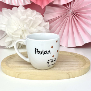 Kubek 300 ml - Pańcia- Kika Handmade