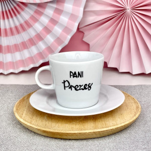 Filiżanka 200 ml - Pani Prezes- Kika Handmade