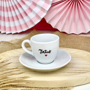 Filiżanka dla taty espresso Tatuś - Kika Handmade