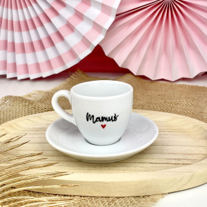 Filiżanka espresso Mamuś- Kika Handmade