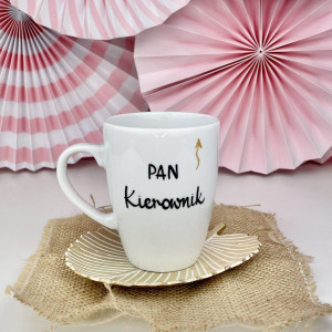 Kubek 360 ml - Pan Kierownik- Kika Handmade