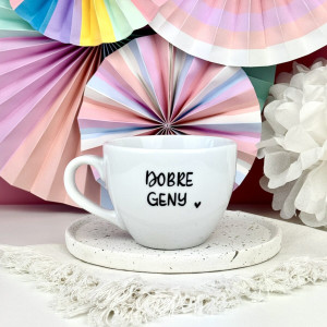 Kubek 500 ml - Dobre geny- Kika Handmade