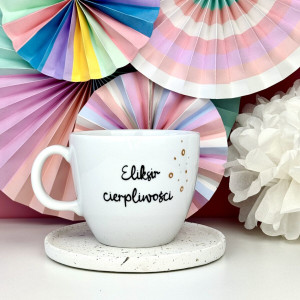 Kubek Eliksir cierpliwości 1L- Kika Handmade