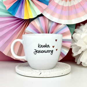 Kubek Kawka Jesieniary - 1L- Kika Handmade