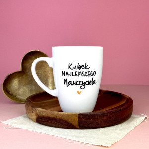 Kubek Najlepszego Nauczyciela 360 ml- Kika Handmade